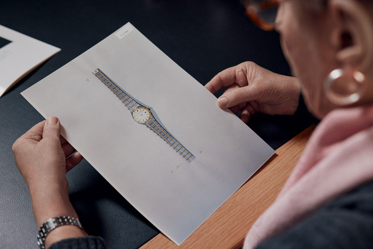 Captura de savoir faire de un reloj Royal Oak