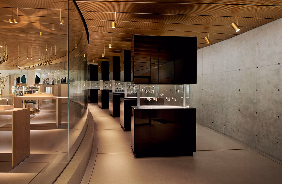 Interior view of the Atelier Audemars Piguet museum. 