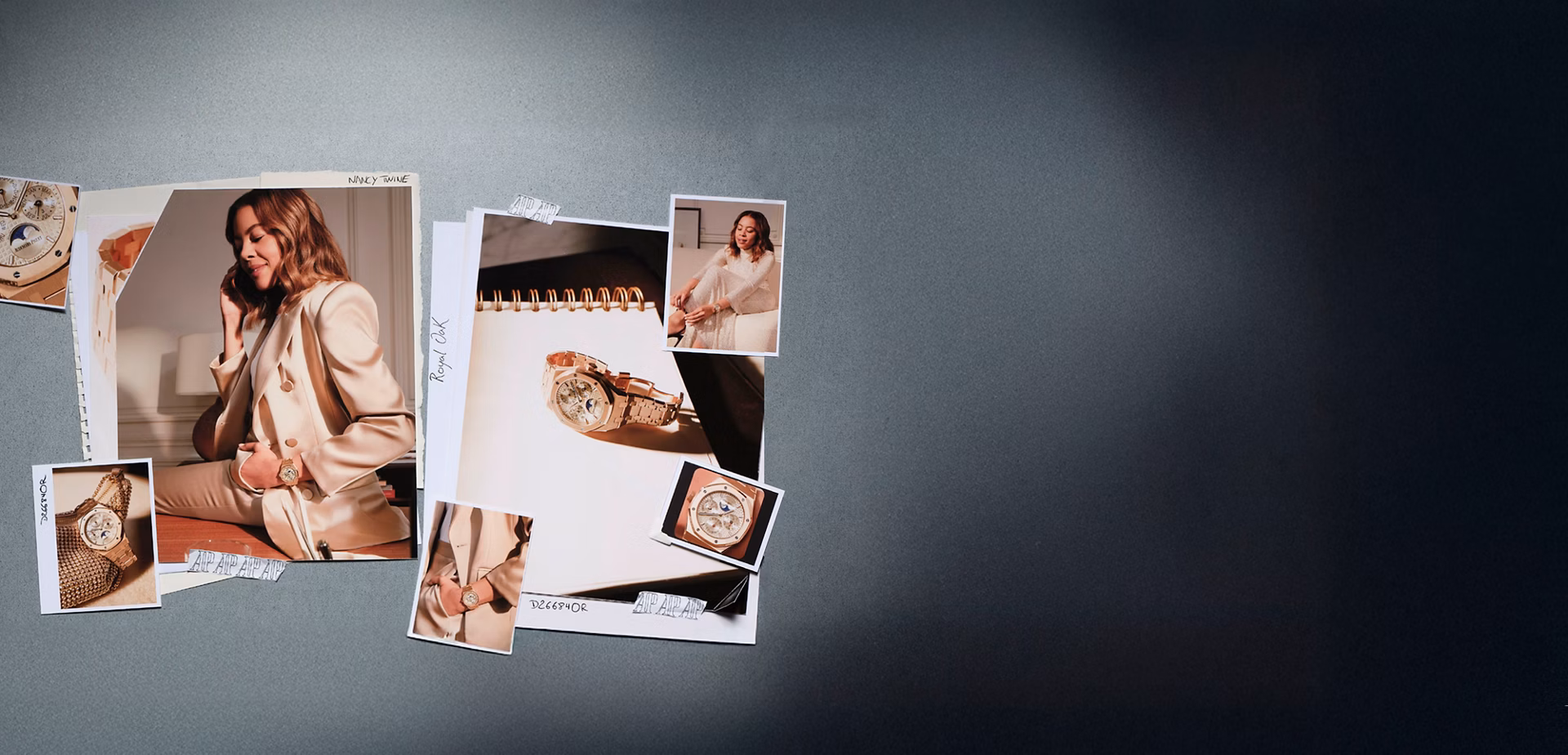 Lifestyle shoot of a Royal Oak watch.