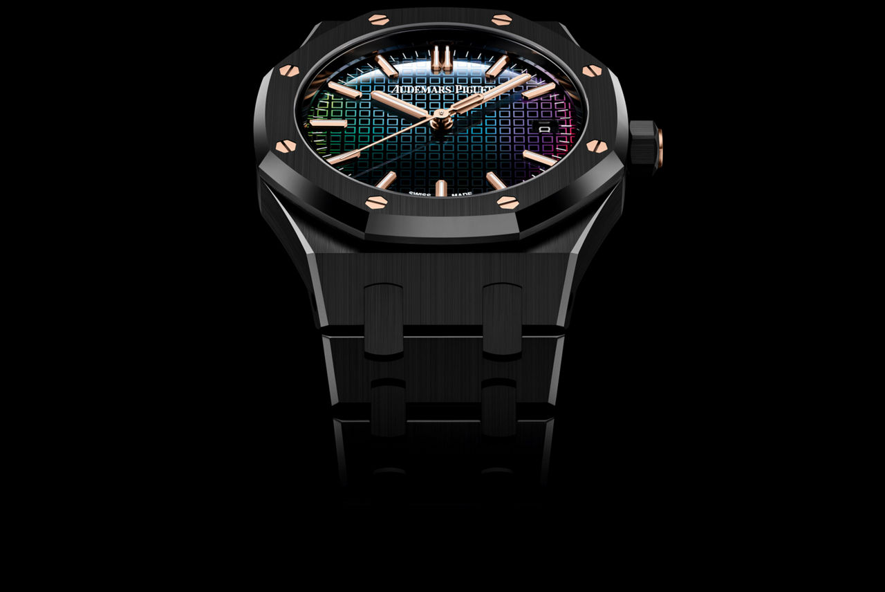 Royal Oak皇家橡樹系列腕錶特寫