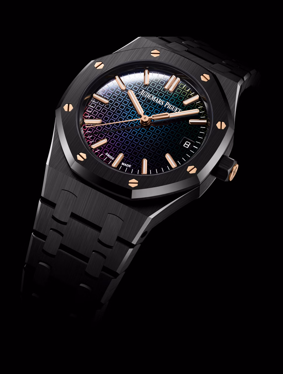 Royal Oak皇家橡樹系列腕錶特寫