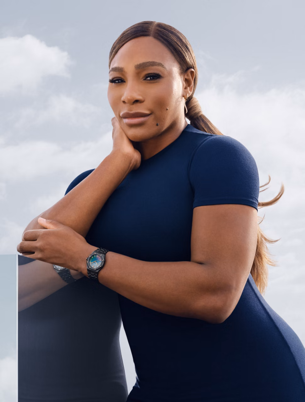 Serena Williams佩戴Royal Oak皇家橡樹系列腕錶