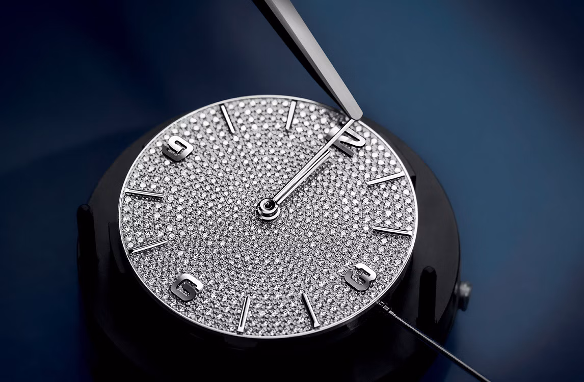 Aufnahme einer Code 11.59 by Audemars Piguet zur Demonstration des Know-hows.