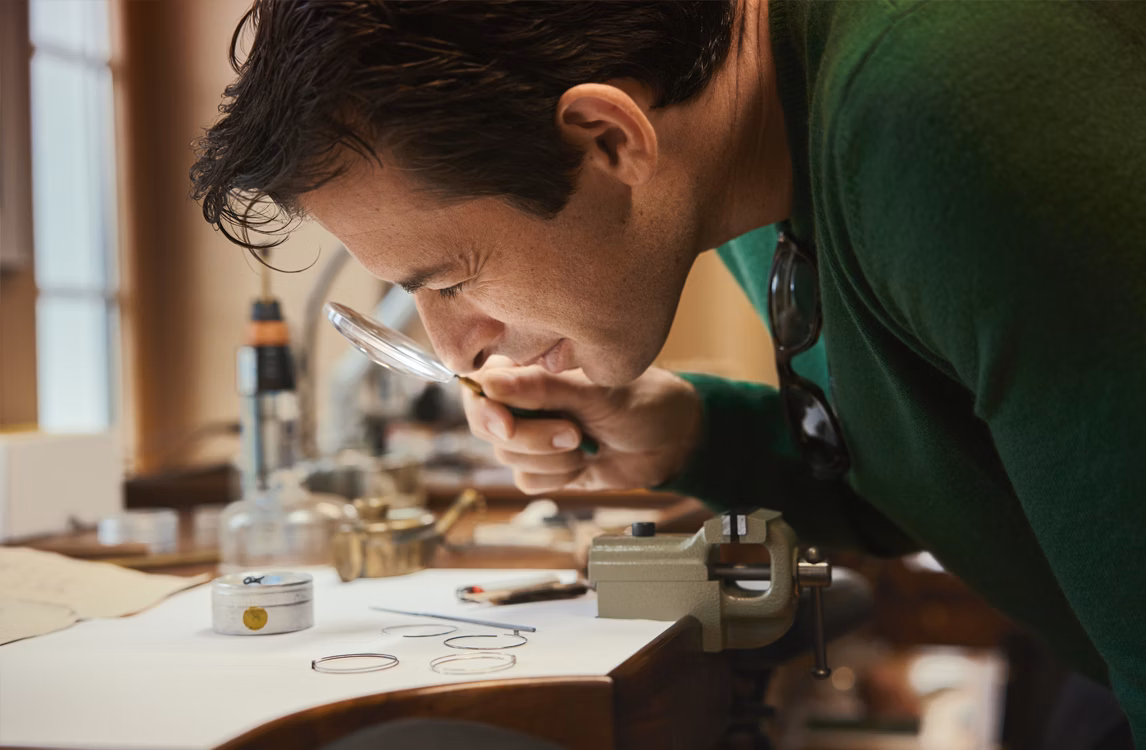 Mark Ronson visiting the Le Brassus Manufacture