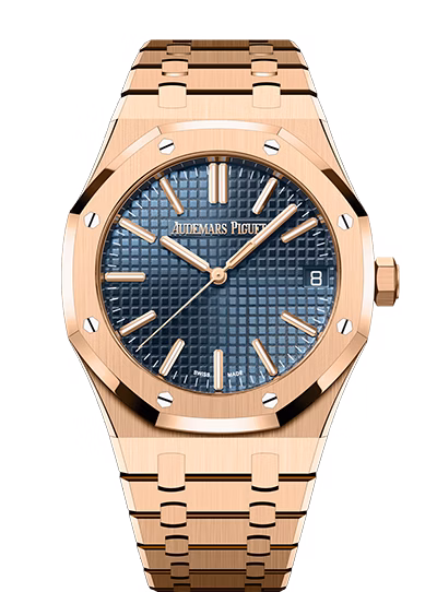 Audemars Piguet Royal Oak Selfwinding 41mm Rose Gold Blue Dial 15510OR.OO.1320OR.03