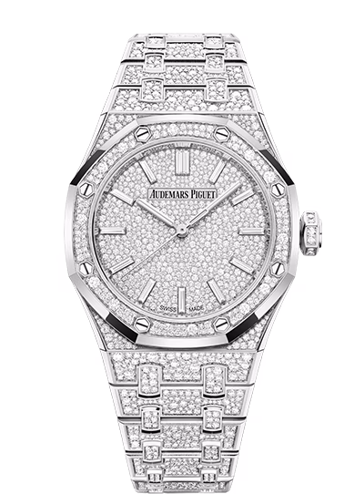 Royal Oak Selfwinding 15552BC.ZZ.1358BC.01 — 37mm, 18-carat white gold