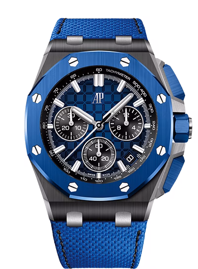 Audemars Piguet Code 11.59 Selfwinding 41mm White Gold Blue Lacquer 15210BC.OO.A002CR.01