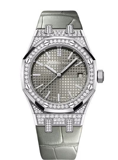 Royal Oak Selfwinding 15551BC.ZZ.D405CR.01 — 37mm, 18-carat white gold