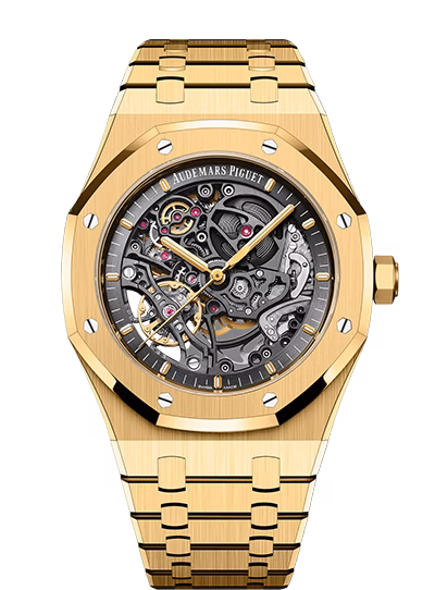 Audemars Piguet Royal Oak Openworked 41mm Yellow Gold 15407BA.OO.1220BA.01
