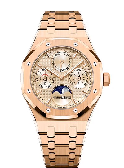 Royal Oak Selfwinding Perpetual Calendar 26684OR.OO.1356OR.01 — 38mm, 18-carat pink gold