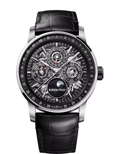 Code 11.59 by Audemars Piguet Perpetual Calendar Openworked 26443NB.OO.D002CR.01 — 41mm, Black ceramic