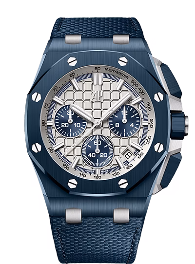 Royal Oak Offshore Selfwinding Chronograph 26420CD.OO.A029VE.01 — 43mm, "Bleu Nuit" ceramic