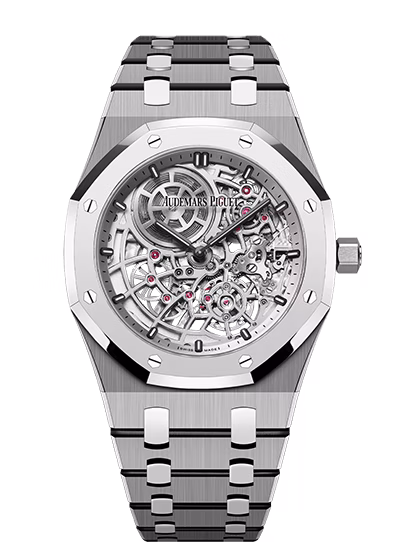 Royal Oak "Jumbo" Extra-Thin Openworked 16204XT.OO.1240XT.01 — 39mm, Titanium
