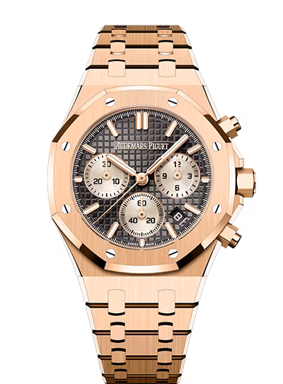 Royal Oak Selfwinding Chronograph 26450OR.OO.1356OR.01-B — 38mm, 18-carat pink gold