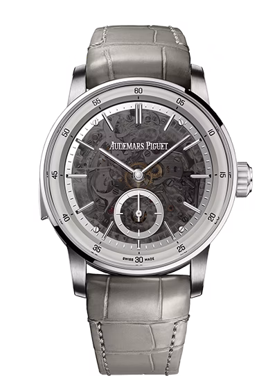 Code 11.59 by Audemars Piguet Minute Repeater Supersonnerie 26395BC.OO.D009CR.01 — 41mm, 18-carat white gold