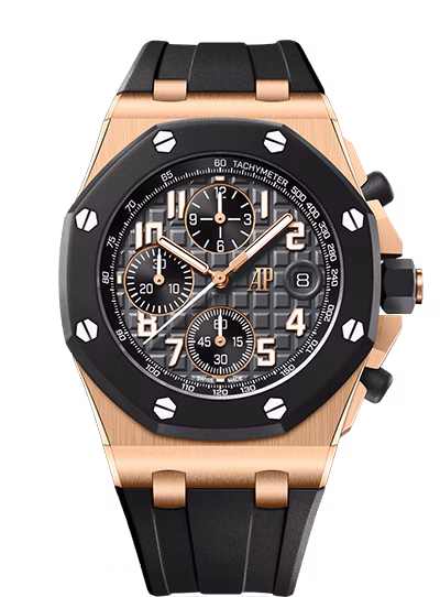 Royal Oak Offshore Selfwinding Chronograph 26238OK.OO.A002CA.01 — 42mm, 18-carat pink gold