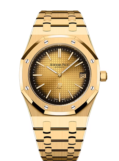 Royal Oak "Jumbo" Extra-Thin 16202BA.OO.1240BA.02 — 39mm, 18-carat yellow gold