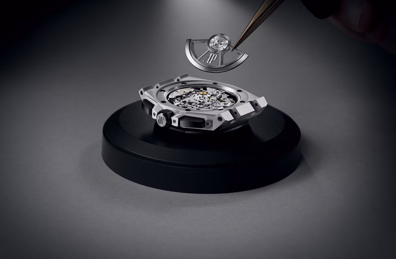 Photo « savoir-faire » d’une montre Royal Oak Offshore
