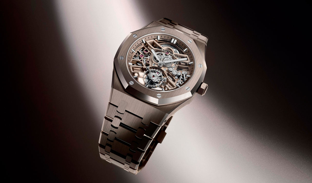 Royal Oak皇家橡树系列腕表特写