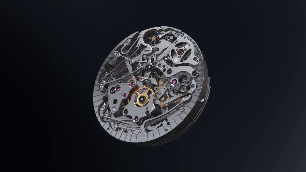 エレガントで魅惑的なダイヤル