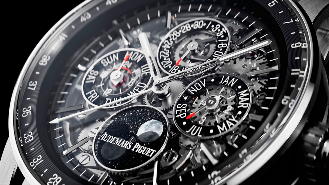 あと　ヴィンテージ浮雲ラムネ×クリア9玉コード20cm引っ掛けシーリング黒 Code 11.59 by Audemars Piguet - 26443NB.OO.D002CR.01 - Audemars Piguet