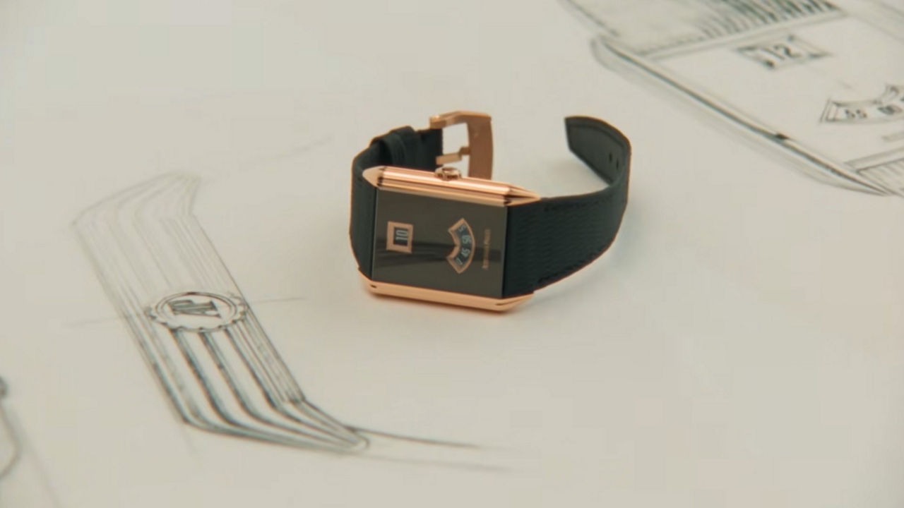 Savoir faire shoot of the Neo Frame Jumping Hour watch.