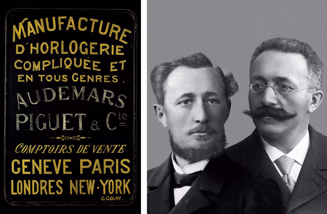 Ritratto dei fondatori di Audemars Piguet.