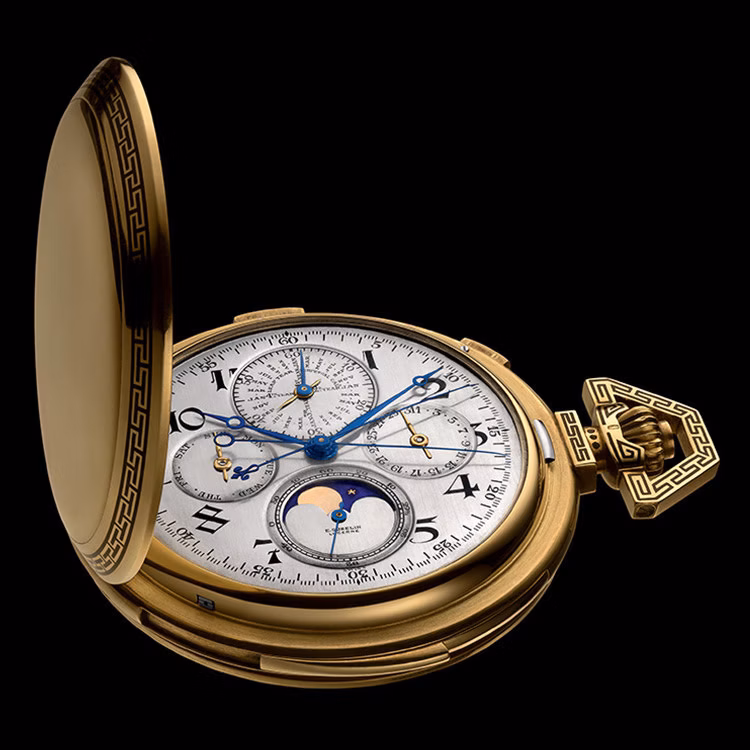 Art Deco Grande Complication Pocket Watch having belonged to Walter Chrysler
