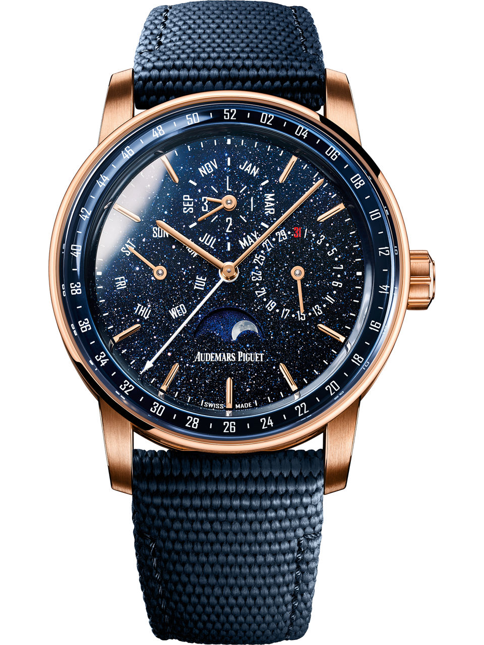 Крупный план корпуса часов