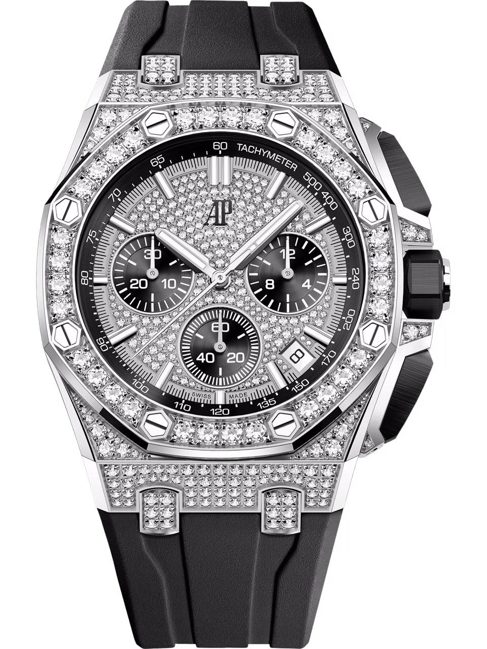 Часы Хронограф Автоматические в вертикальном расположении