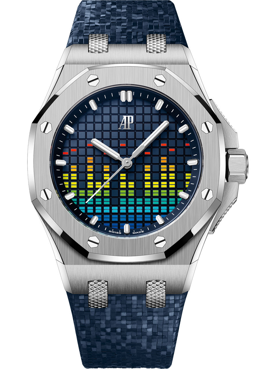 Gros plan sur la boîte de la montre