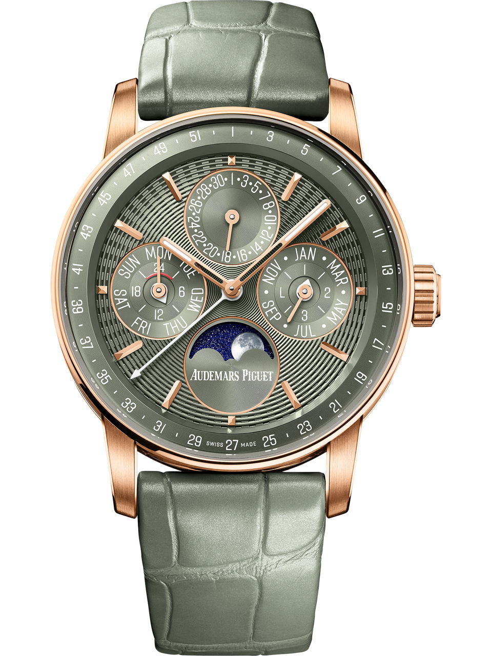 Крупный план корпуса часов