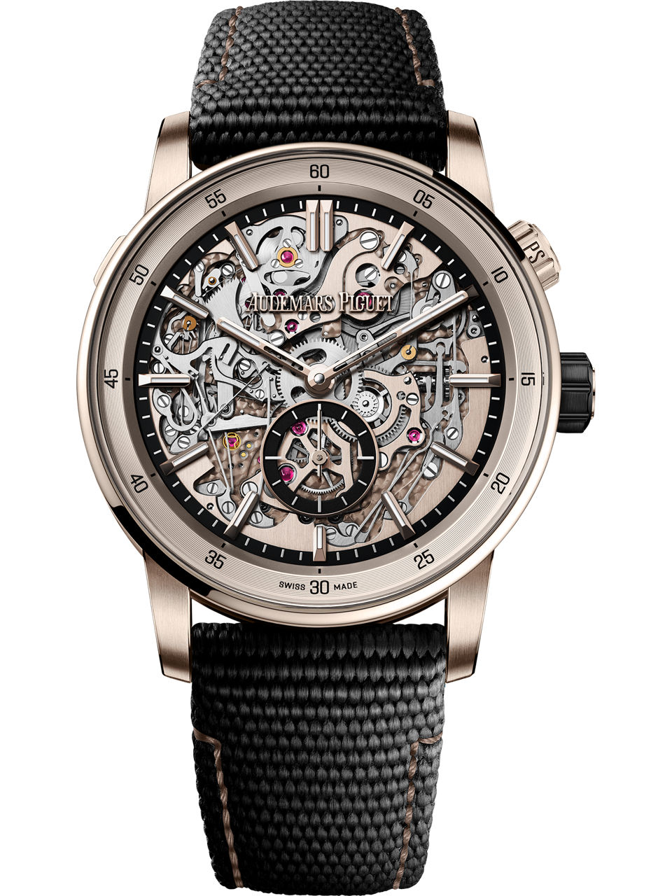 ウォッチケースのクローズアップ