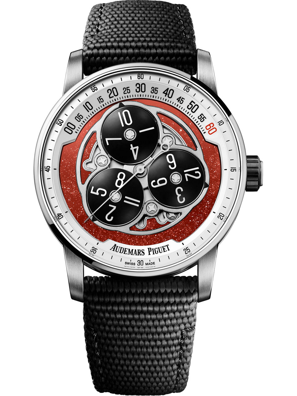 Крупный план корпуса часов