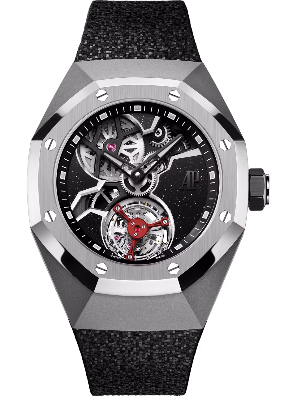 Imagen vertical del reloj Tourbillon Volante