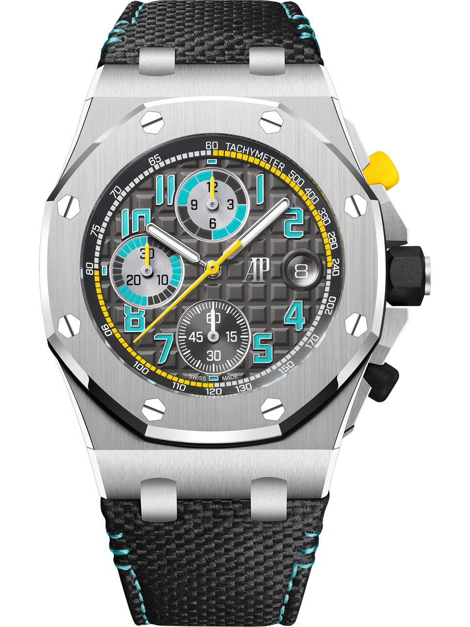 Primo piano della cassa dell’orologio