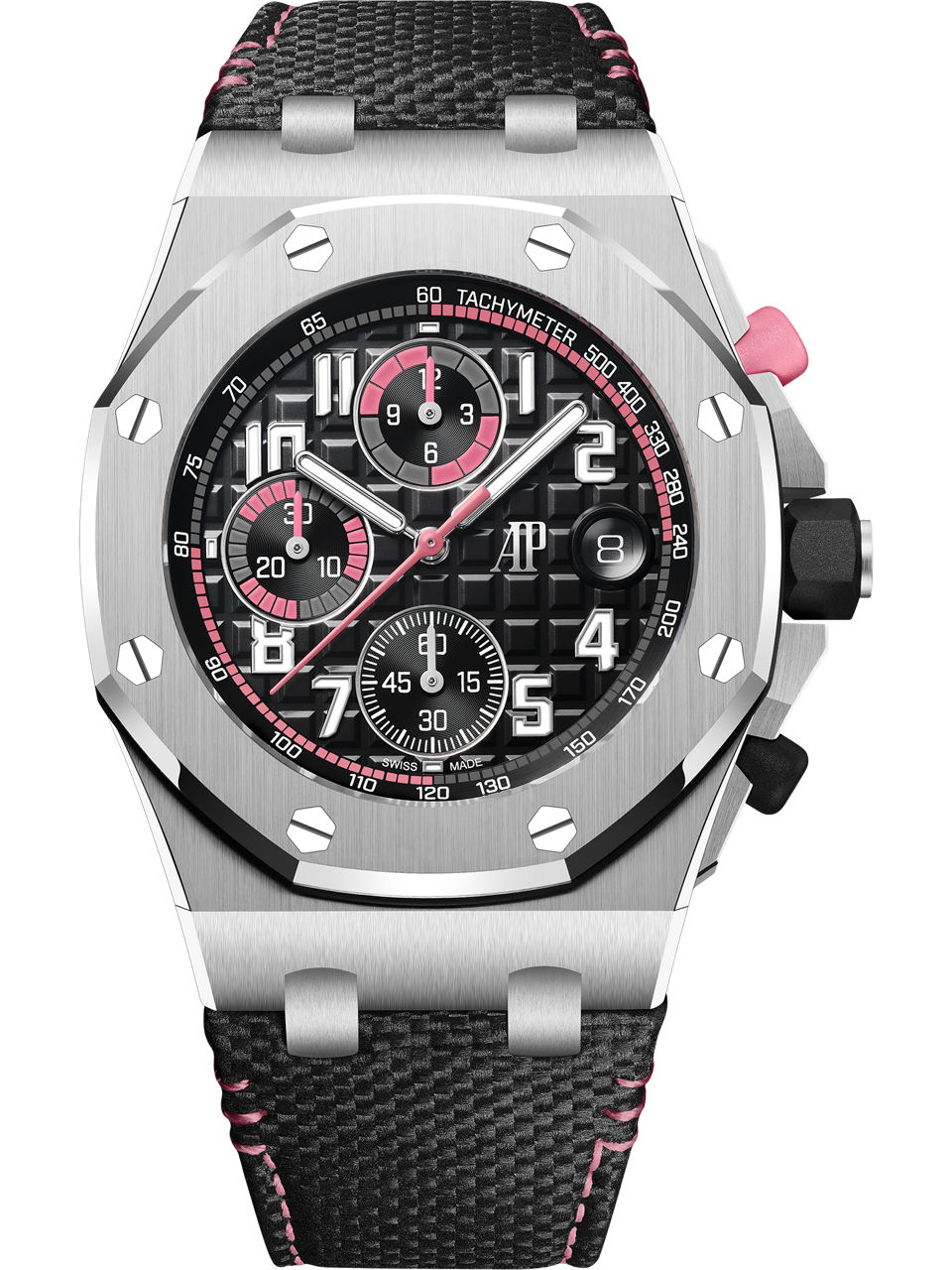 Primo piano della cassa dell’orologio