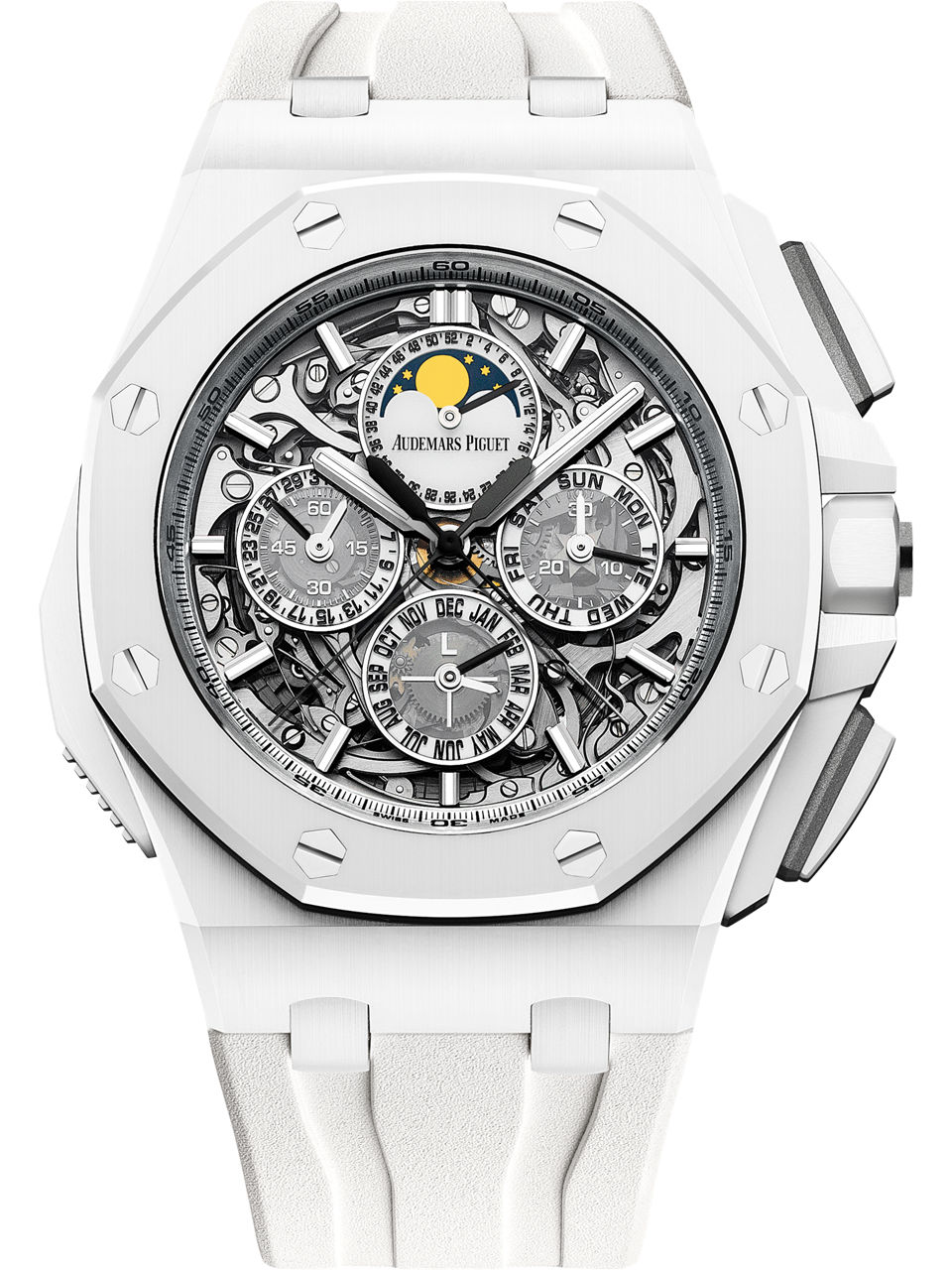 Primo piano della cassa dell’orologio