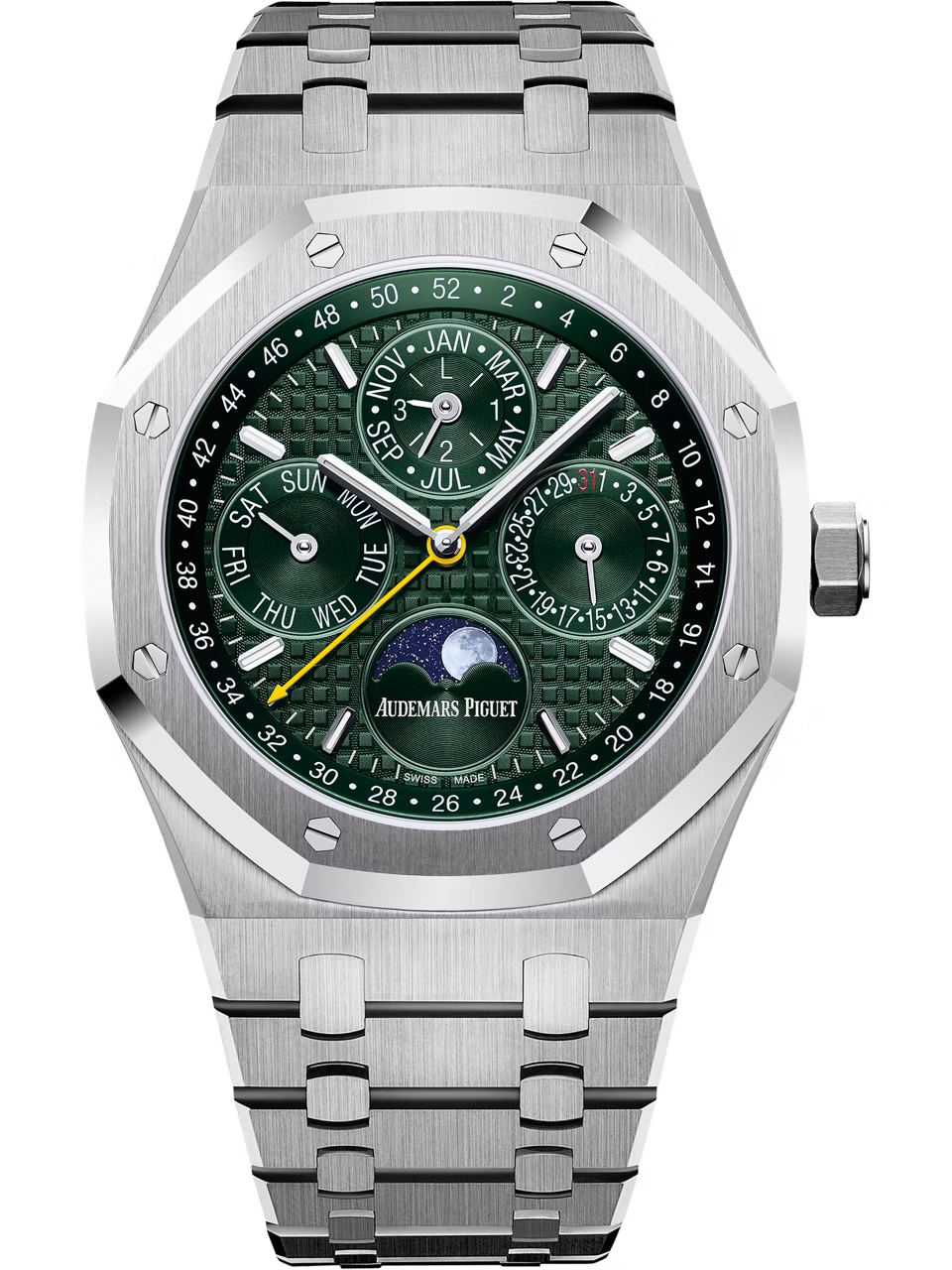 Portrait de la montre Quantieme Perpetuel Pour Unique Timepieces