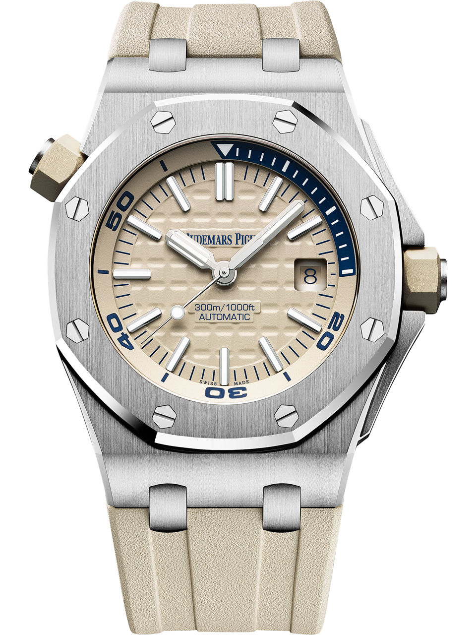 Gros plan sur la boîte de la montre