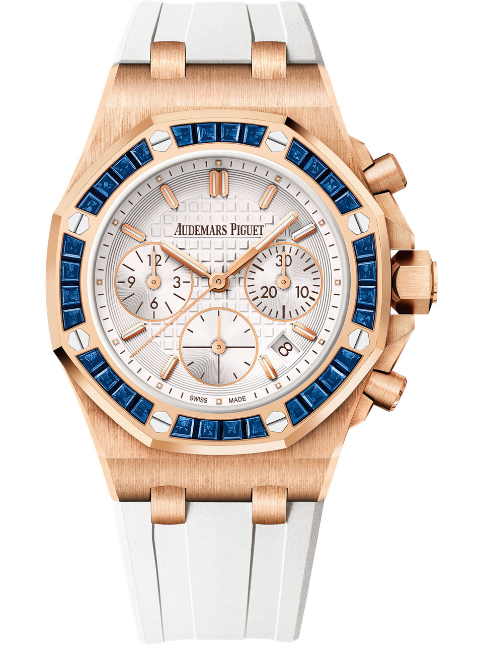 Primer plano de la caja del reloj