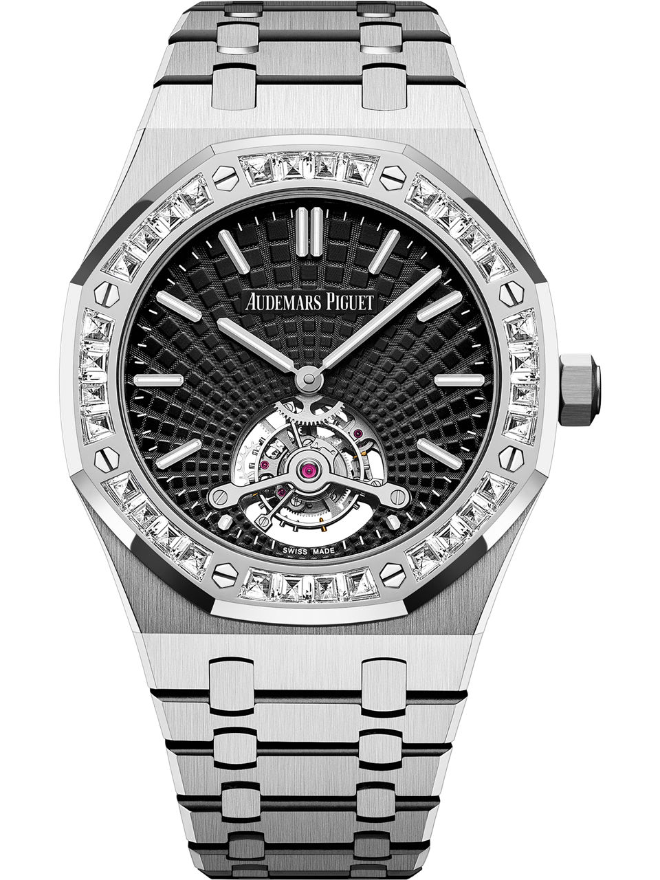 ウォッチケースのクローズアップ