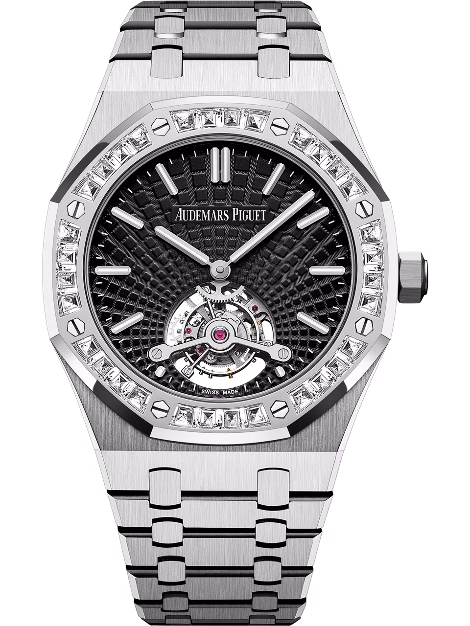 Imagen vertical del reloj Tourbillon Extraplano