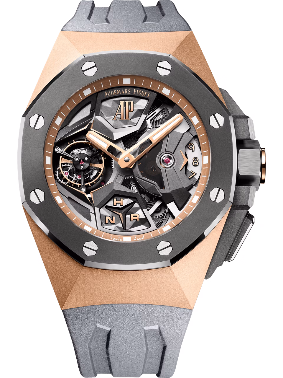 Imagen vertical del reloj Tourbillon Volante GMT