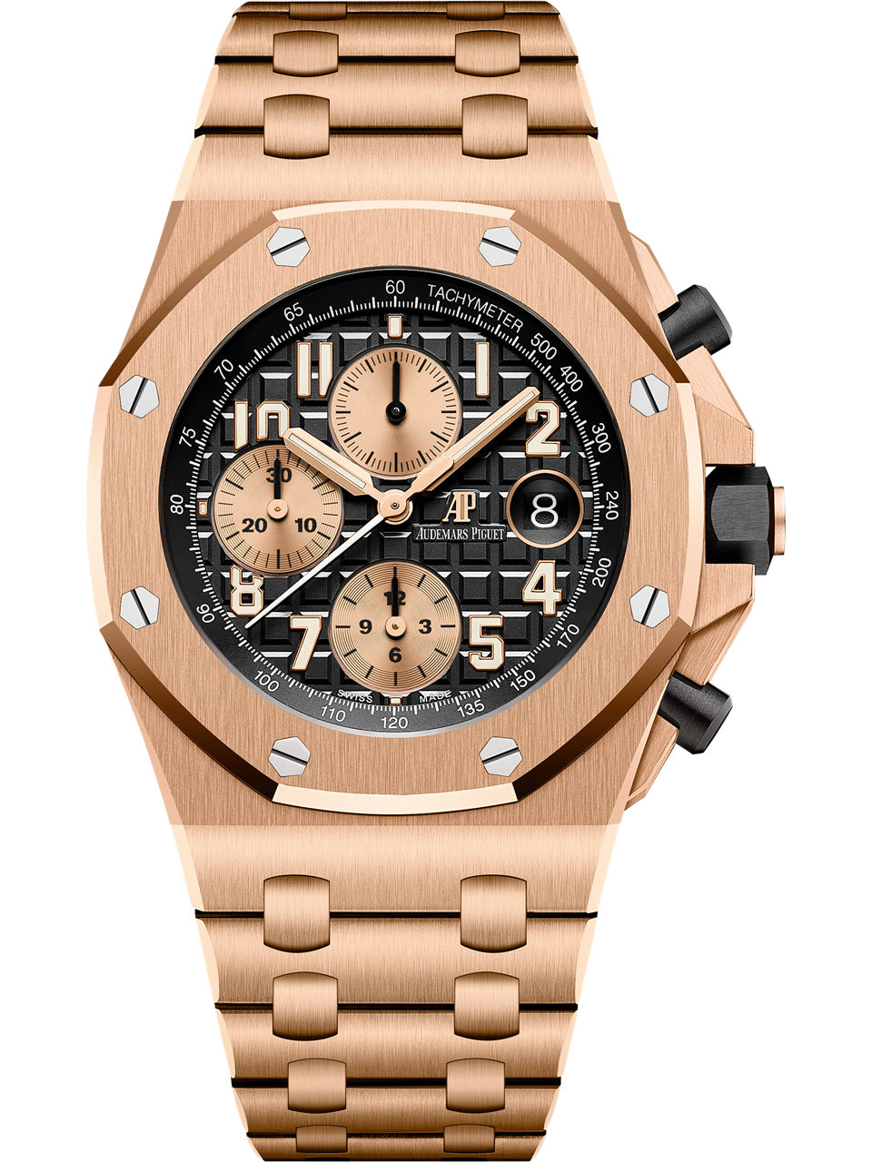 Gros plan sur la boîte de la montre