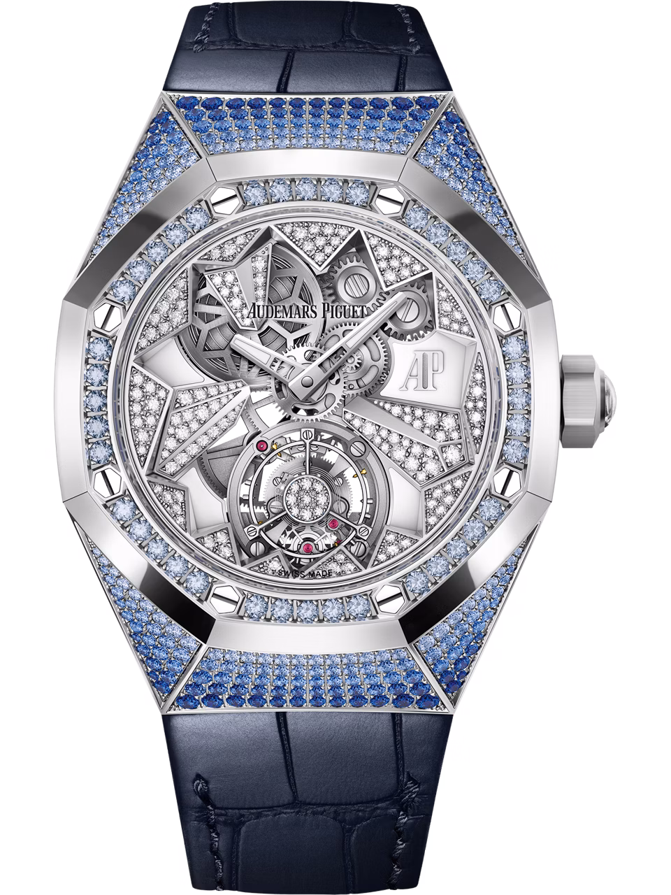 Immagine in posizione verticale dell’orologio Flying Tourbillon