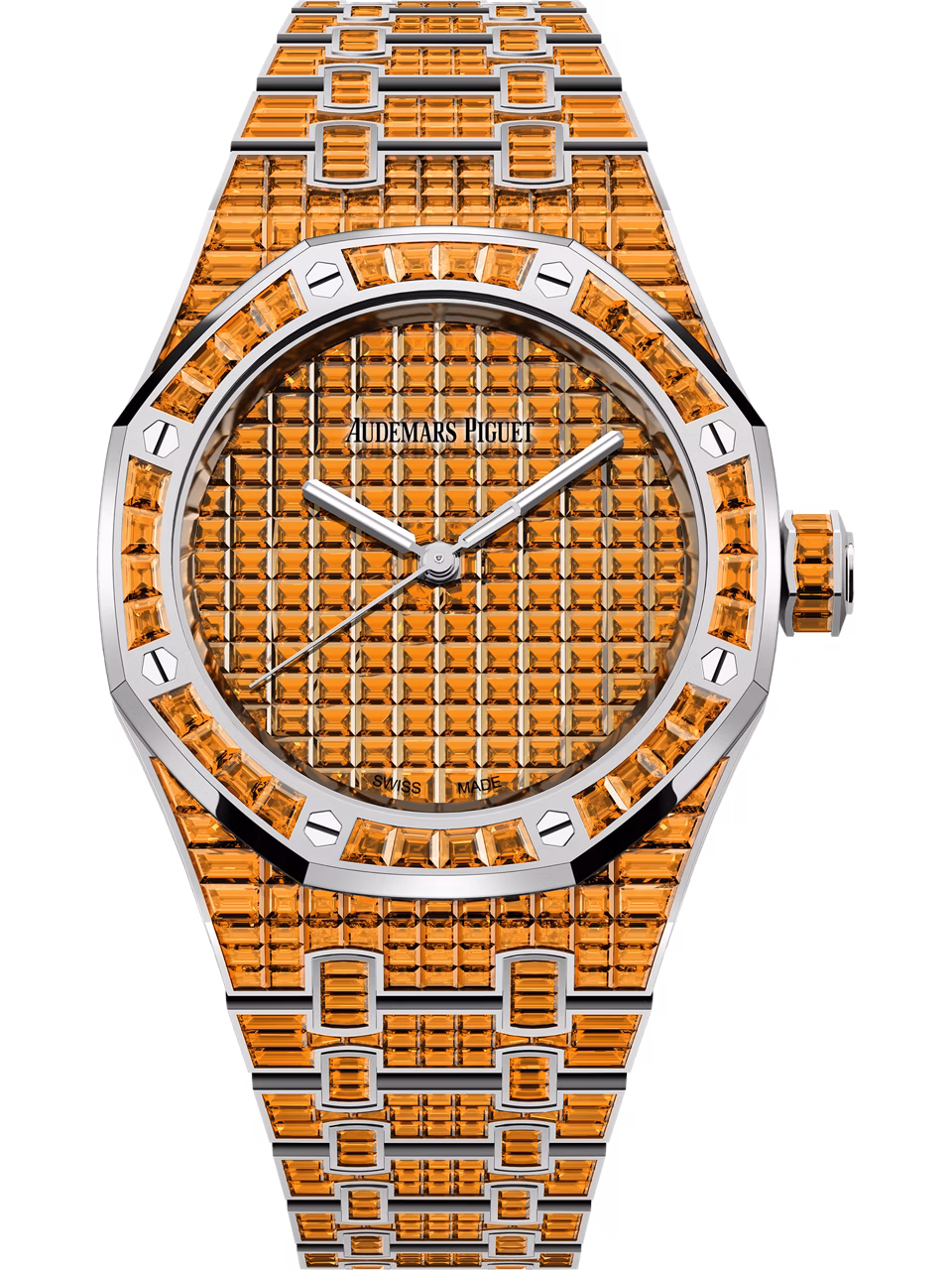 Immagine in posizione verticale dell’orologio Automatico Spessartite Arancione “50° anniversario”