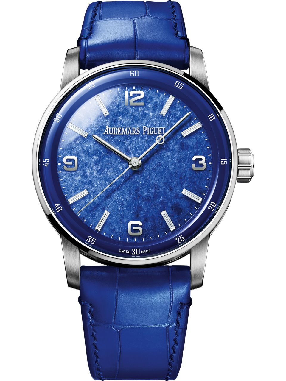 Gros plan sur la boîte de la montre