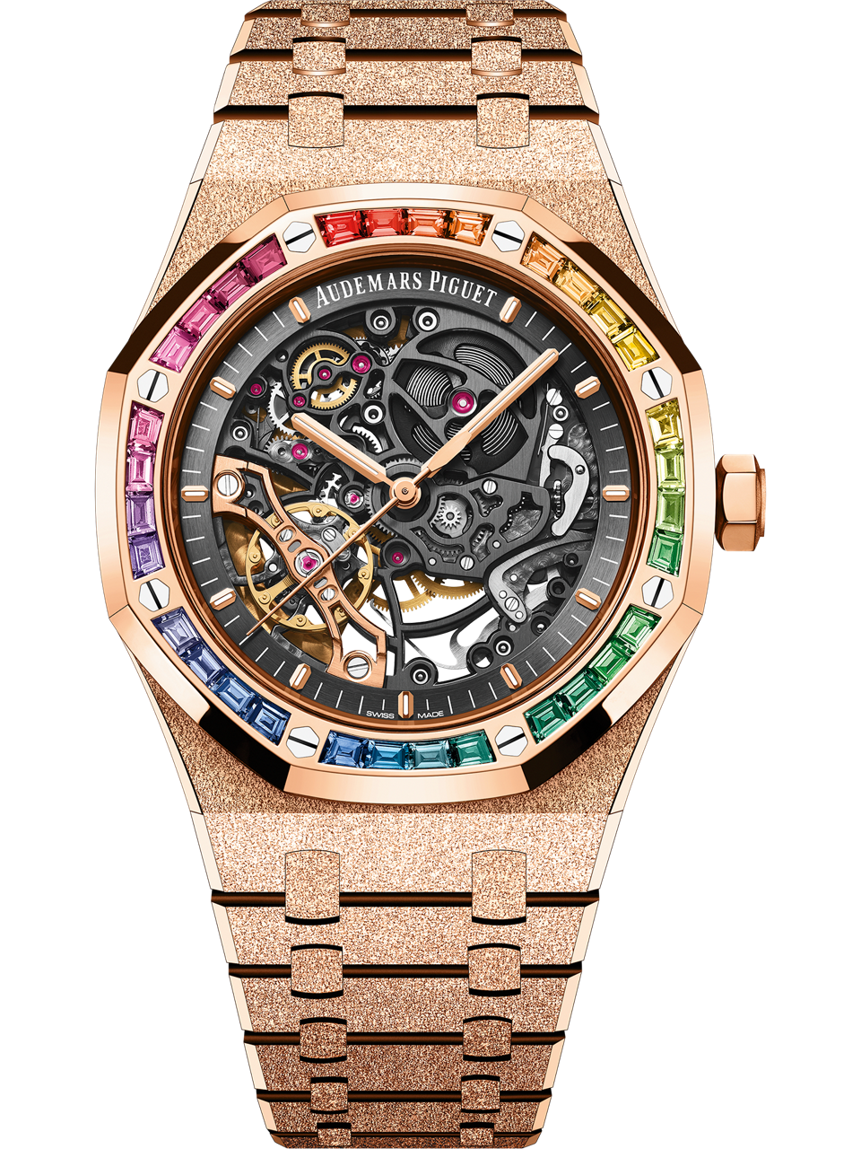 Audemars Piguet Royal Oak Frosted Gold Double Balance Wheel Openworked 41mm 15412OR.YG.1224OR.01-B