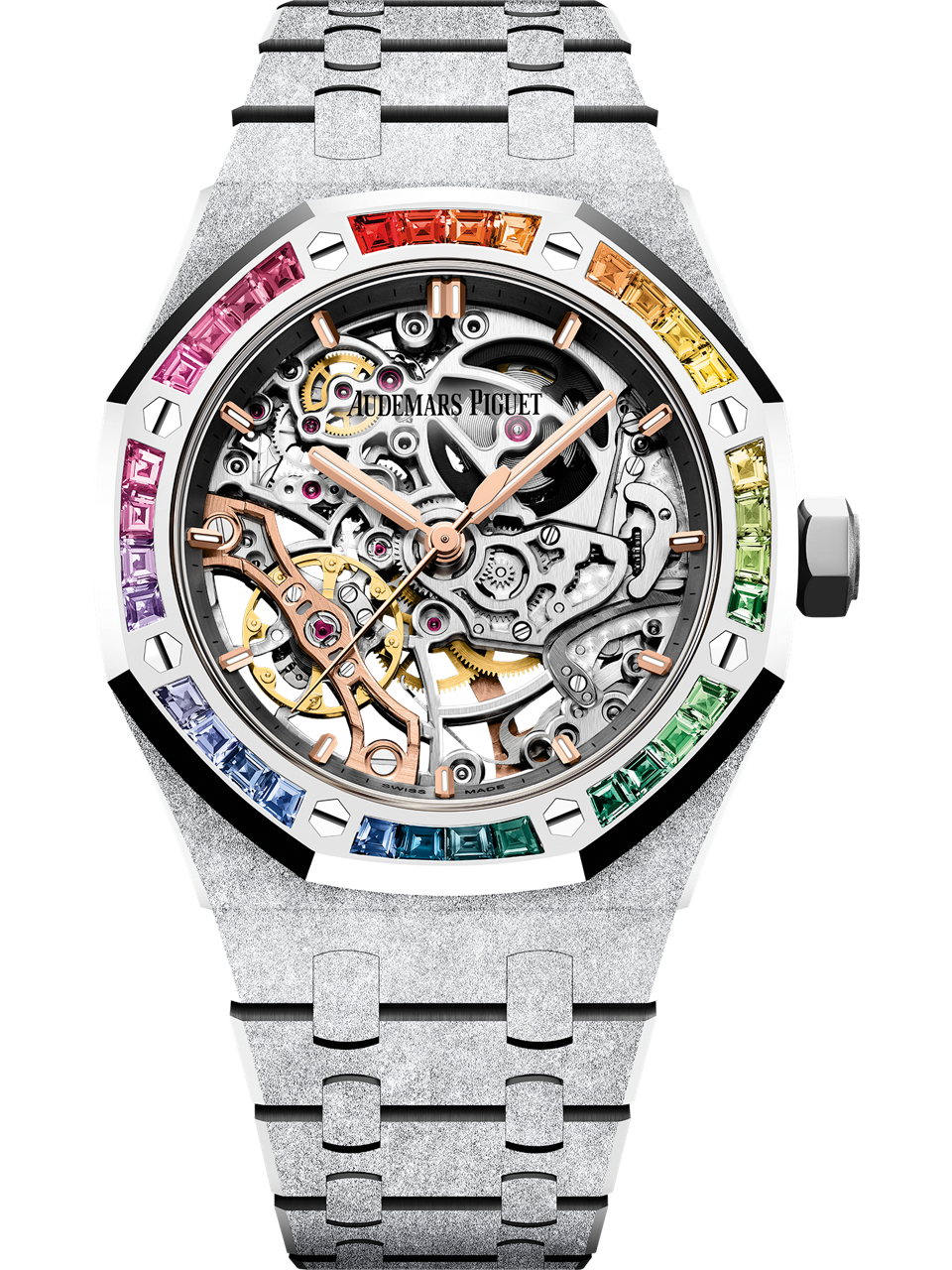 Audemars Piguet Royal Oak Frosted Gold Double Balance Wheel Openworked 37mm 15468BC.YG.1259BC.01-B